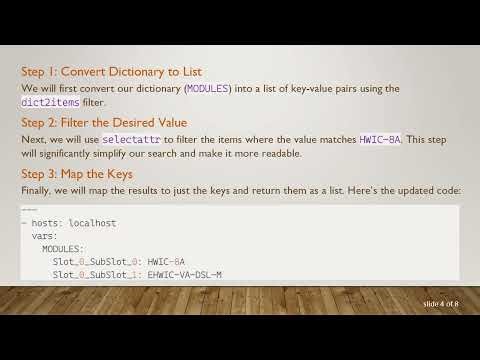 A Simple Guide to Identifying Values in a List with Ansible