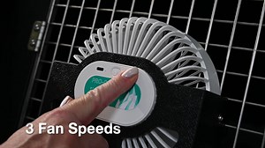 Is your dog too hot in the car? Some dogs need to cool down after a walk, that’s why we’ve designed and created our best selling dog crate fan - designed to keep your dogs cool on every car journey. There is also a built in light to help you see your furry friend in those dark winter nights! ✅ Fits onto ANY mesh cage door ✅ Delivers refreshing cool air right into the crate ✅ Impressive rechargeable battery life - up to 18 hours ✅ 3 Adjustable fan speeds ✅ A convenient built-in light with 2 brigh