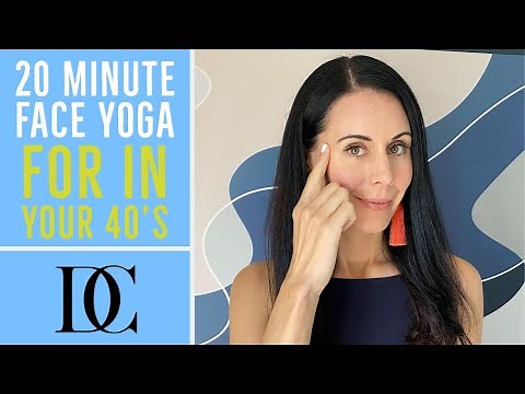20 Minute Face Yoga For In Your 40’s