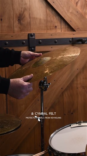 🎬 Take 2: Cymbal sleeves & felts