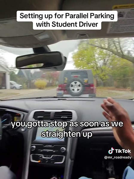 Parking Exercise with student driver! #safedriving #roadsafety #DrivingInstructor #studentdriver #detroitbusiness #freedrivinglessons #DrivingTest #DrivingLicenseTest #mrroadready #driversed #safedriving #roadsafety #Driver #studentdriver #detroitbusiness #mrroadready #drivereducation #driversed #drivingtips #Car #tip #safedriving #roadsafety #trafficawareness #DefensiveDriving #DrivingTutorial #DrivingSkills #DrivingInstructor #Driver the#drivinglessonsforbeginners
