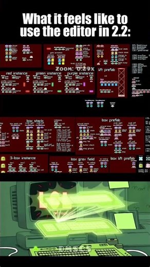 Does anyone actually understand the Geometry Dash 2.2 editor? 🤔 #geometrydash #gd #memes