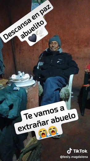 descanse en paz abuelo que desde donde estés se que estas mejor te extrañaremos mucho 😭🕊🖤