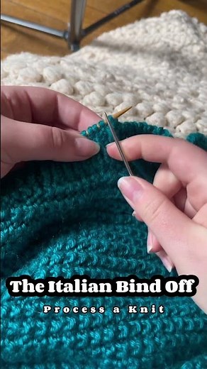 How to - The Italian Bind Off