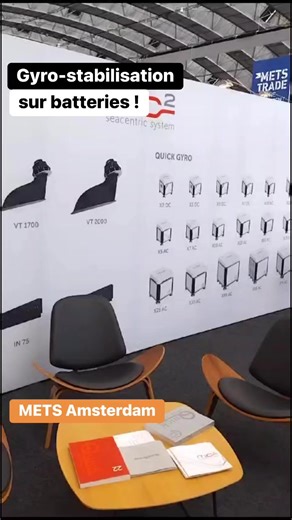 1.6K views | Gyrostabilisateurs Quick Gyro MC2 DC, stabilisation sur batteries Metstrade | ActuNautique | Facebook