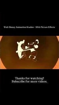 https://youtu.be/JYDe2-ZoXhcWalt - Walt Disney Animation Studios - 50th Picture Effects
