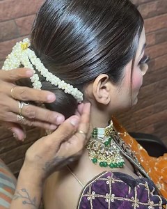 Quick hairstyle | Nayna Savla's Bridal Studio & Academy