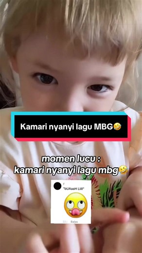 Momen lucu ketika kamari nyanyi lagu MBG 🤣🤣 #kamariskywassink #jennifercoppen #fyp #bayilucu #gosip