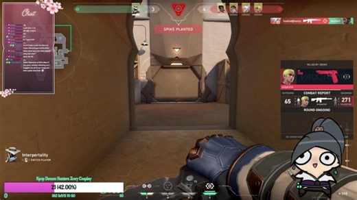 Zoey CospLay 16/50 Subs! Valorant Code: NICKYJUNES on Dubby.gg For 10% Off