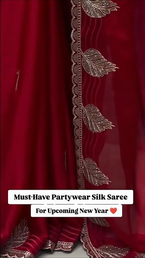 Most Trending 🔥 Fancy Designer Silk Sarees ✨ Partywear Saree ✨ Wedding Festive And New Year Special