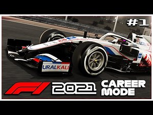 F1 2021 CAREER MODE Part 1 | THE START OF THE AMERICAN DREAM! SHOCK RACE LEADER!