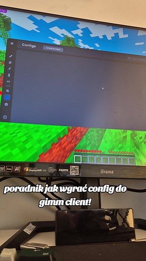 Jak wgrać config do Grim Client w Minecraft?