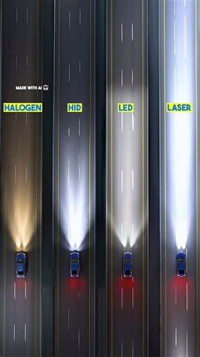 Halogêna vs led laser