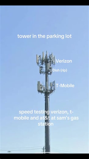 Speed Testing Verizon, T-Mobile & AT&T at Sam’s Gas Station