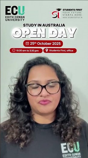 Study at ECU Australia 🎓 | Open Day in Colombo | Scholarships + STEM Bonus