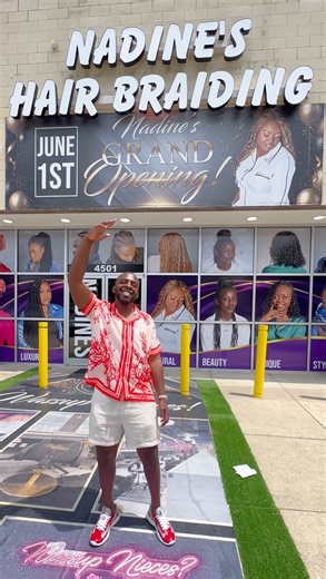 Kemoy Martin | Dallas Travel & Lifestyle Influencer on Instagram: "Would you visit Nadine’s 24 hour braiding shop? @nadinehairbraiding Nadine’s Braiding Shop 4501 Mitchellville road Bowie MD Comment “Guide” to get access to my free travel guides & more travel gems #Travel #travelinfluencer #dallascontentcreator #Maryland #Bowie"