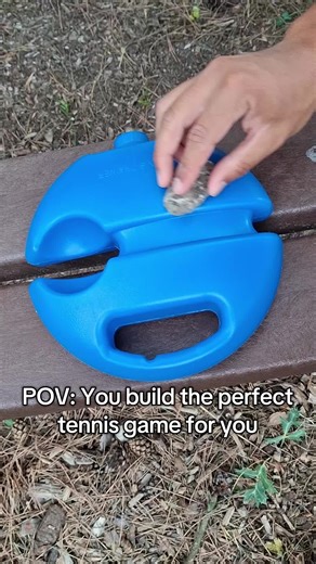 POV: you build the perfect tennis game for you. #tennisalone #tennis
