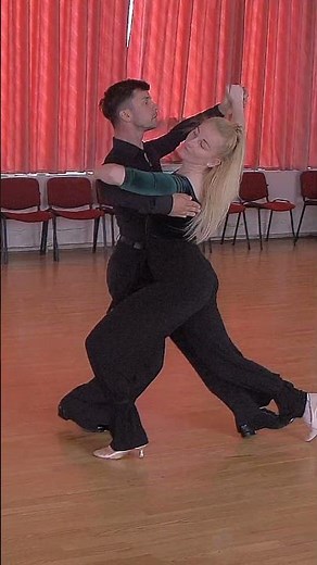 Slow Foxtrot Silver Level Choreo | Running Natural Weave, Hover Cross
