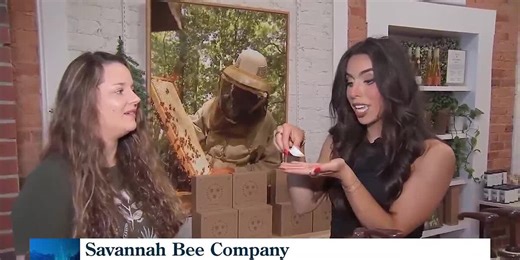 Honey tasting a the Savannah Bee Co