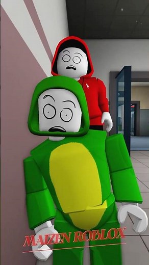 "What's That Loud Sound?" JJ and Mikey Investigate SCARY ANIMAL HOSPITAL in ROBLOX! #shorts #maizen