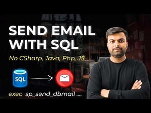 How to Configure Database Mail in SQL Server: Send Email from MSSQL using Gmail & DB Mail Config