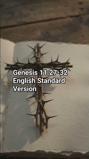 Genesis 11:27-32 the comments.