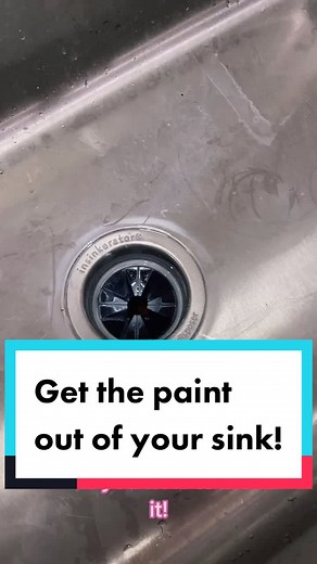 How to Remove Paint from Stainless Steel Sink