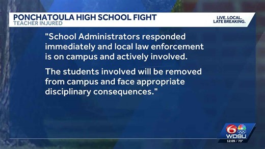 Teacher hurt, student booked after fight at Ponchatoula High School