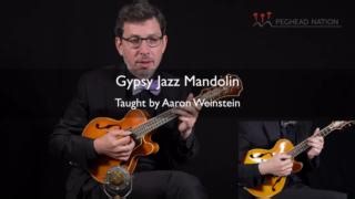 In his latest Gypsy Jazz Mandolin lesson on Peghead Nation, Aaron Weinstein shows how to play "In a Mellotone." Duke Ellington penned “In a Mellotone” with lyricist Milt Gabler in 1939. Now a jazz standard, “Mellotone” has been recorded by hundreds of artists. Aaron teaches the chord progression and a solo in the key of Ab. Join us! https://ow.ly/tTfS50VaGHG #mandolin #jazz #pegheadnation | Peghead Nation | Facebook