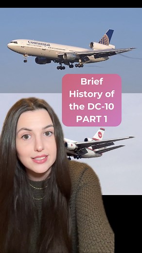 A Brief History of the DC-10 part ONE!! Part two is already up. What other planes would you like to hear about? 🛫 #dc10 #avgeek #aviation #planes #history | Abbie Cheeseman