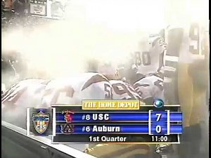 USC v Auburn Football - August 30, 2003 - First Half