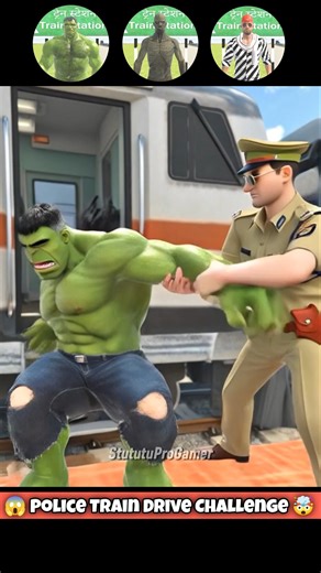 Police train drive challenge 😱 in Indian Theft Auto All Characters 💥 #shorts #gaming #gta