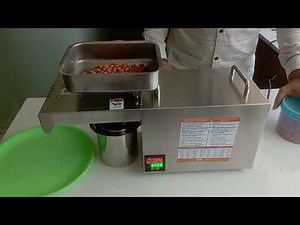 How to make peanut oil at home | Savaliya oil making machine for home #oilmachine #machine