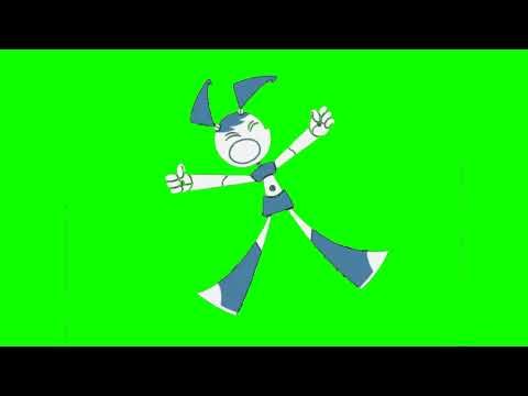 Jenny Wakeman XJ-9 Screaming in Green Screen