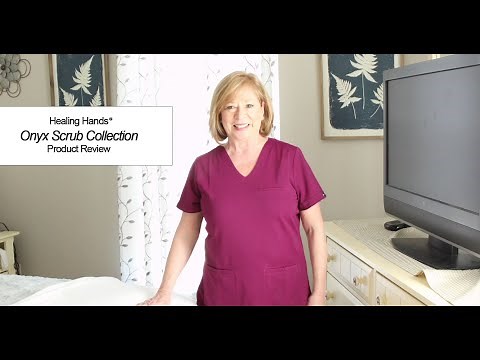 Product Review of Healing Hands® Onyx Collection Scrubs