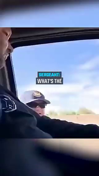 🚚 This truck driver is explaining to a police officer how another cop pulled in front of his 13,000-pound rig and slammed on the brakes.He calmly tells the officer that the cop had no right to brake-check him like that instead of simply using emergency lights to pull him over. He emphasizes how dangerous the move was, saying if he had rear-ended him it could have been fatal because of the massive weight he's hauling.The officer he’s speaking to says the cop only got in front of him to slow him 