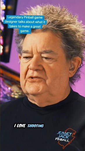 Legendary pinball designer Steve Ritchie tells us what it takes to make a great Pinball machine.#fun