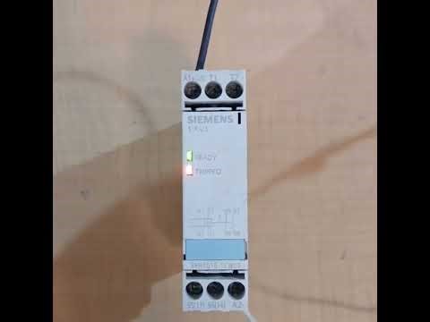 Siemens 3RN1010-1CW00 Thermistor Motor Protection Relay with 3ZX1012-0RN10-1AA1