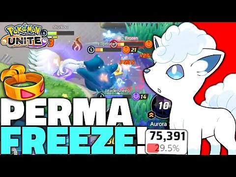 Pokémon Unite Alolan Ninetales BEST Build Guide!😵 Ninetales Master Gameplay & Held Item Build Guide