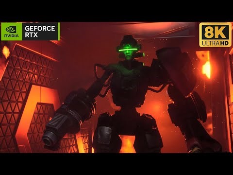 SYSTEM SHOCK REMAKE Showcase on RTX 4090 Ray Tracing DLSS ULTRA+ Max Settings