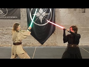 juyo tricks and fights - lightsaber practice at SaberArts
