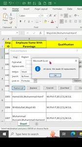 10K views · 123 reactions | Remove All Line Breaks With a Single Click | Excel Time Saving Trick #excel #linebreaks | Trick and click | Facebook