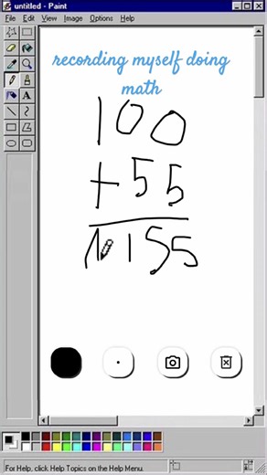 100+55 #math #trend #missyou #fypage