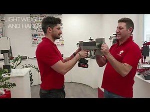 Портативный аккумуляторный ударно-точечный маркиратор ADP2560 BA со встроенным контроллером.