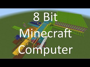 I Made an 8-Bit Redstone Computer in Minecraft