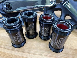 BBInfinite thread up deadly-silent one-piece BB tech to T47 bottom brackets