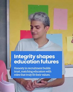 Integrity isn't just a value—it's the cornerstone of successful education recruitment. At EduTalent Group, we believe honesty and transparency build the trust that schools and educators need to flourish together. When integrity guides every placement, schools gain reliable, committed staff whilst educators find roles that truly match their values and aspirations. Our commitment to integrity means thorough vetting, clear communication, and partnerships that extend beyond the hiring process. This 