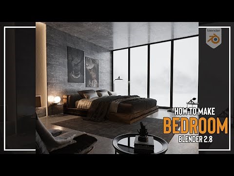 How to make a Bedroom in 30 Minutes | Blender 2.82