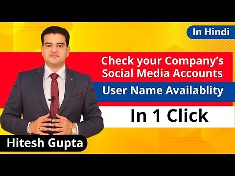 Social Media Username Checker Tools | YouTube Facebook Instagram LinkedIn Twitter Name Checker