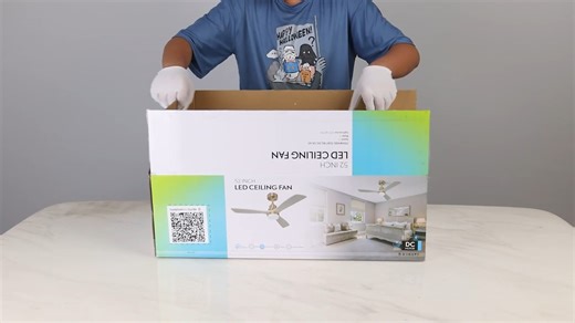 KBS 52 inch ceiling fan with light and remote Installation Guide Summary Table of Typical Features Feature Category Typical Specification Size: 52-inch blade span Motor Type DC (Quiet, Efficient) Speeds 6 Reversible Yes (usually via remote) Light Type Integrated LED Panel (18W - 30W) Light Features Dimmable, 3 Color Temps (CCT) Control Handheld Remote Timer Yes (e.g., 1H, 2H, 4H, 8H) Blade Material Varies (Solid Wood, ABS Plastic, or Plywood) Installation Downrod (Multiple lengths usually includ